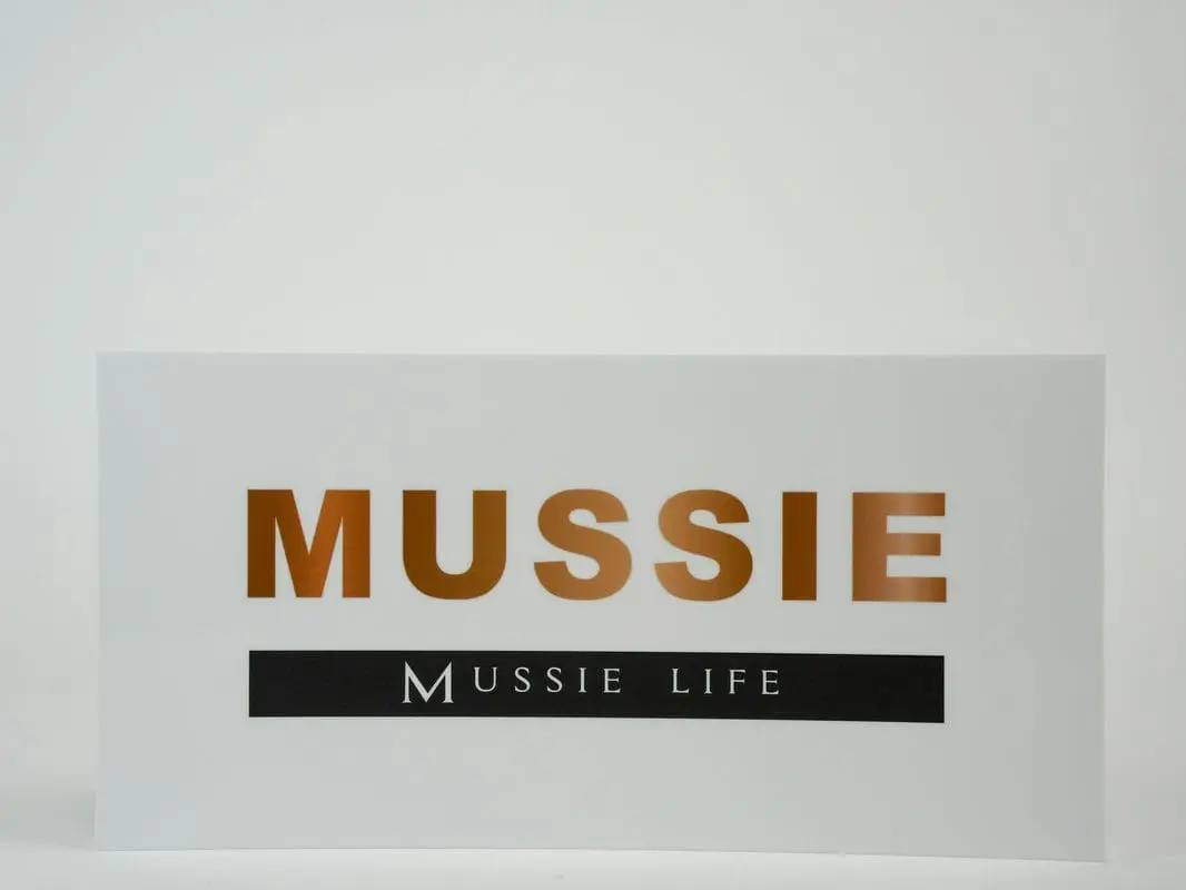 MUSSIE燈箱招牌 1