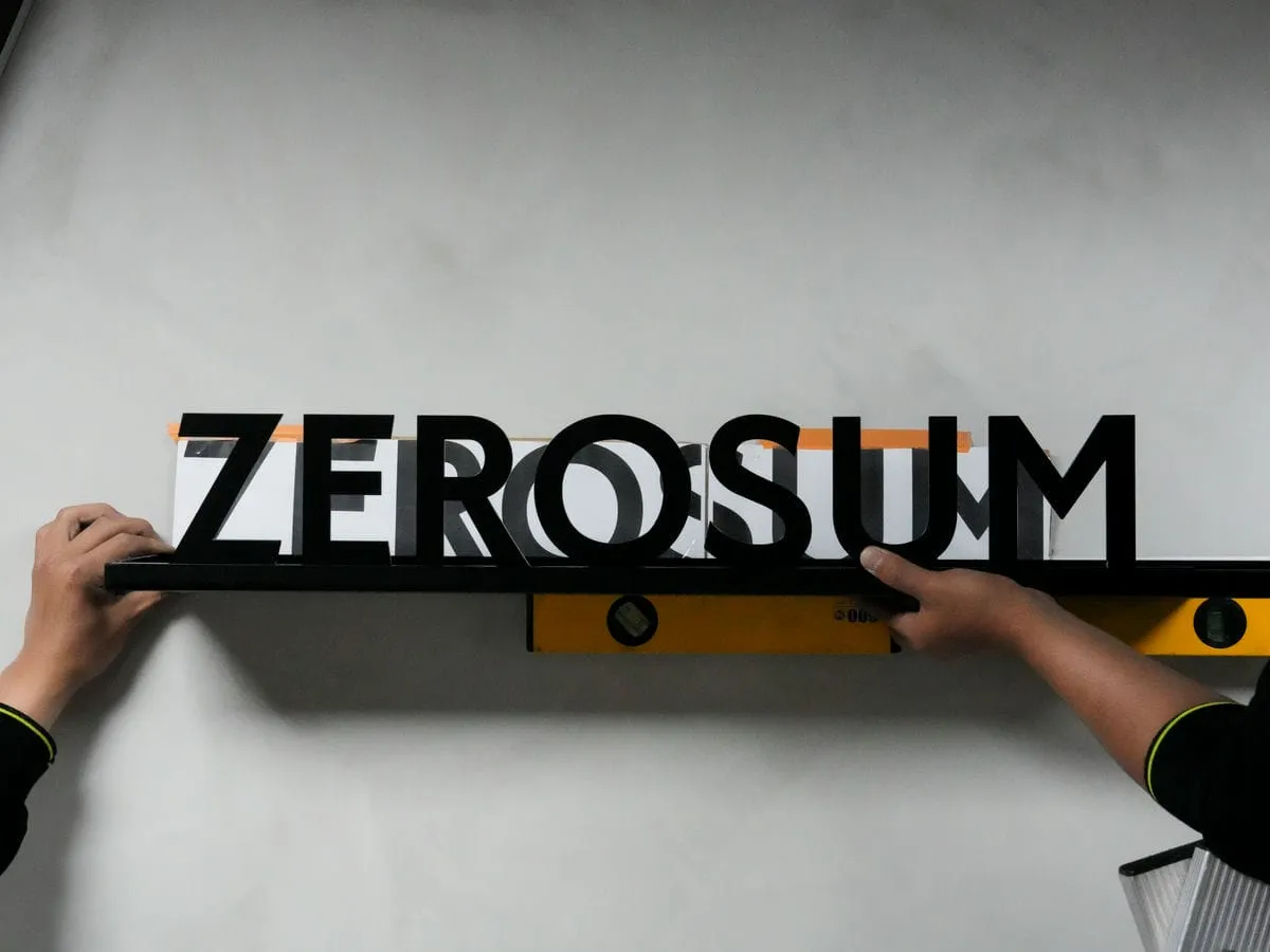 無間科技3mm平板烤漆字+客製造型鐵件 11