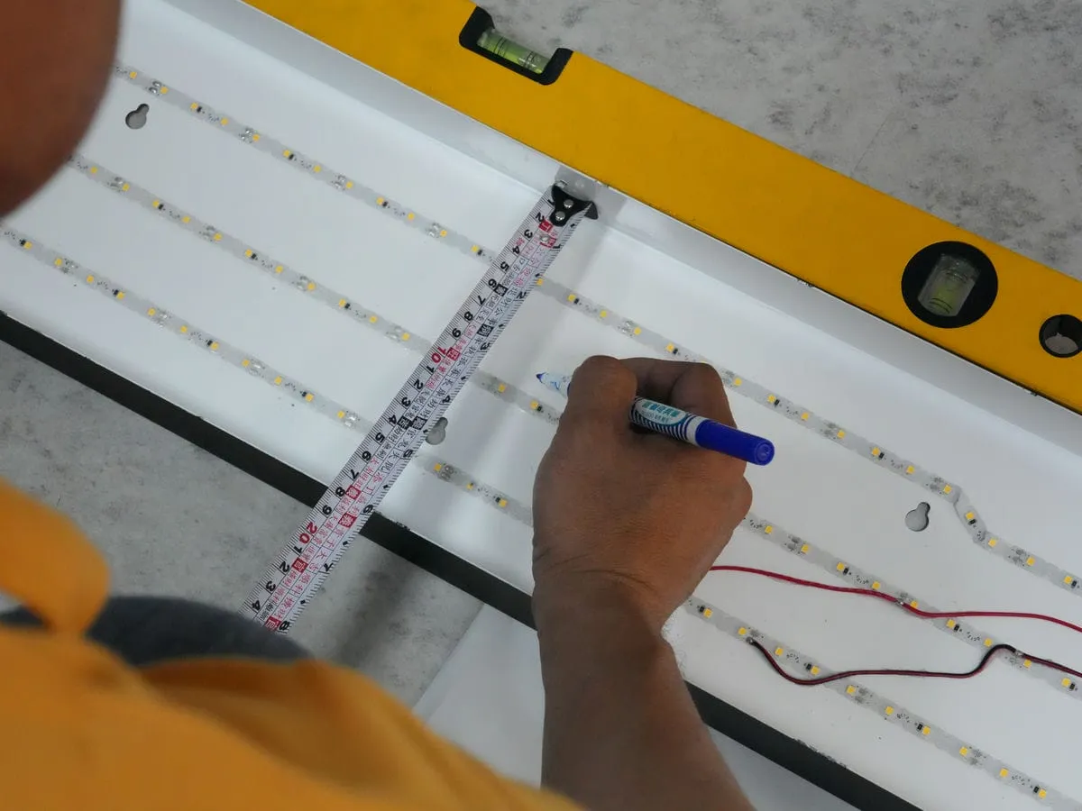 無間科技鍍鋅多色烤漆正背光造型logo燈箱 7