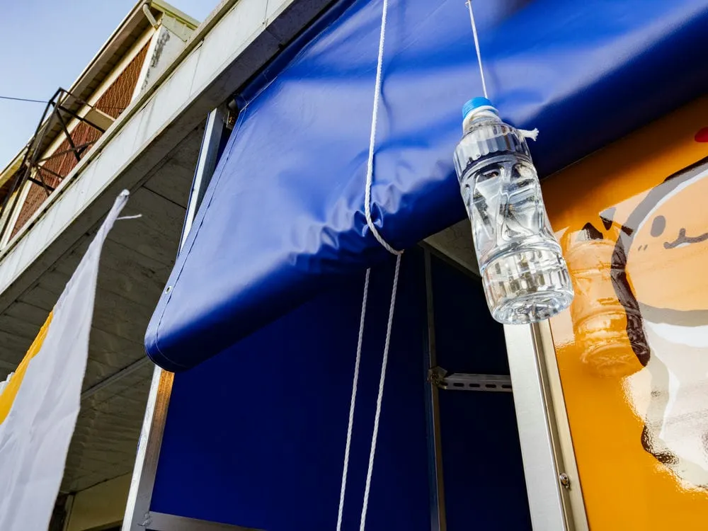 金脆手作地瓜球工坊客製帆布+鐵架 1