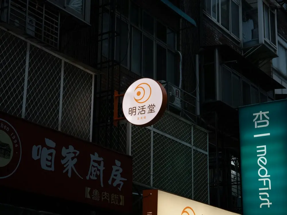 明活堂90公分圓形招牌 4