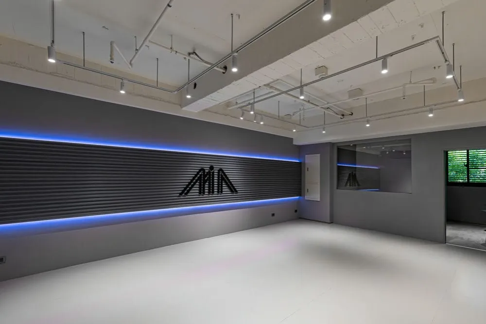 MIA DANCE STUDIO竹北館室內企口板招牌 2