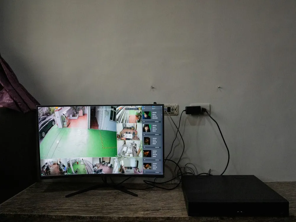 台中太平區富平路辦公室全彩夜視槍型網路監視器安裝 16