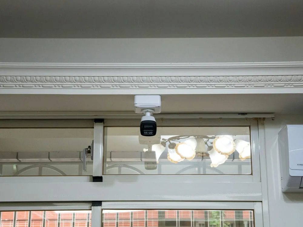 台中太平區富平路辦公室全彩夜視槍型網路監視器安裝 3