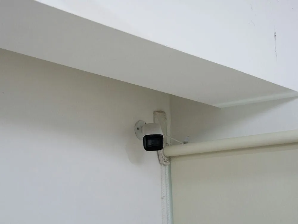 台中旱溪東路二段店面辦公室槍型紅外線網路監視器安裝 4