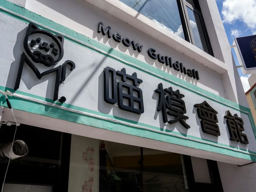 喵模會館鍍鋅鐵殼字招牌 5