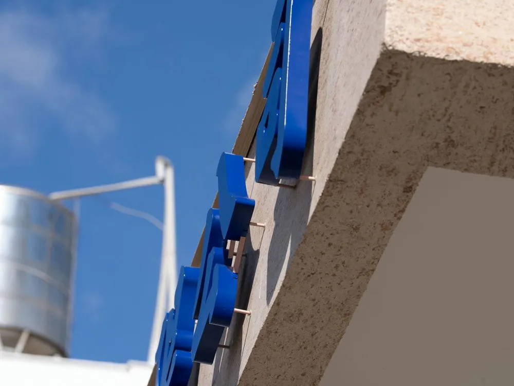 宜揚企業不銹鋼烤漆字門口招牌 10