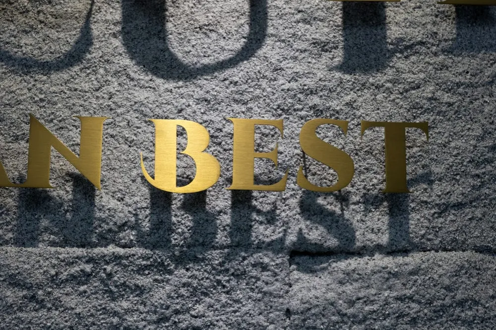 實行微電子公司形象牆招牌 4